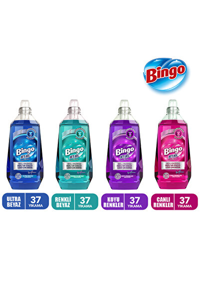 Bingo Jet Jel Ultra Beyaz 1480 mlx1 + Renkli&Beyaz 1480 mlx1 + Canlı Renkler ...