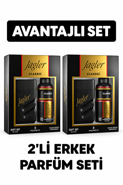 Jagler Classic Edy 90 Ml Erkek Parfüm + 150 Ml Deodorant 2'li Set 86909730274...
