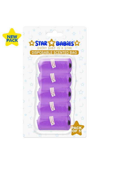 STAR BABiES أكياس معطرة - عبوة تحتوي على 5/75 كيس - برائحة اللافندر