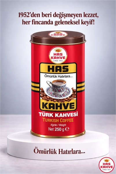 Has Kahve Kahve 250 gr Teneke