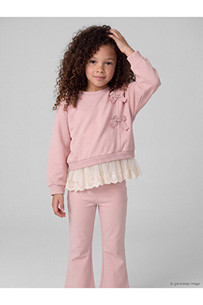 LC Waikiki Esvab • Modern & Distinctive Lace Detailed Girls' Set