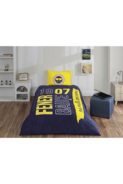 Zorluteks Licensed Fenerbahçe Şanlı Kanarya Cotton Single Duvet Cover Set