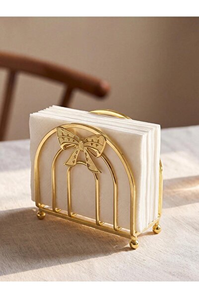 LC Waikiki Mixed Bow Figured Metal Napkin Holder (W6)