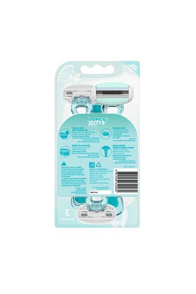 Dorco Everjoy 3 Bıçaklı Kullan At Kadın Tıraş Bıçağı 3lü