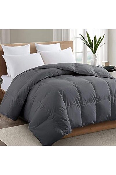 Generic Comforter Duvet Insert - All Season Quilted Comforter Box Stitched Do...