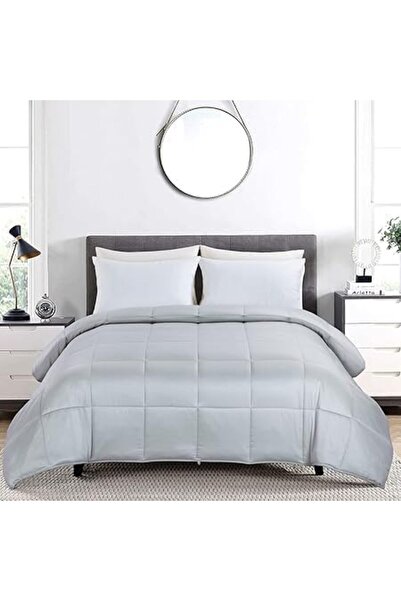 Generic Comforter Duvet Insert - All Season Quilted Comforter Box Stitched Do...