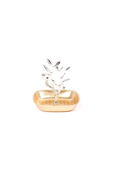 KOTAKU Hala tray with gold and silver