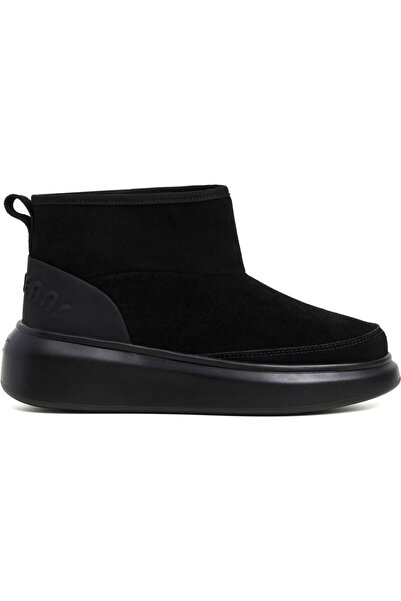 Pepe Jeans μαύρο δερμάτινο μποτάκι PLS500038