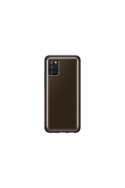 Samsung Μαλακή Διαφανής Θήκη Galaxy A02s Μαύρη