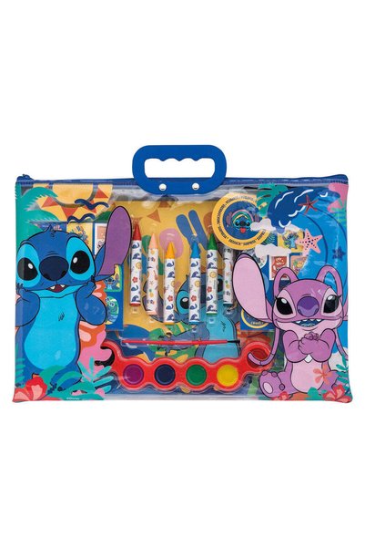 AS COMPANY AS Disney Stitch Σετ Ζωγραφικής σε Διαφανή Θήκη για 3+ Ετών