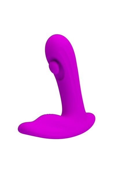 PRETTY LOVE Bauer Massager Purple – 12 Moduri, Reîncărcabil
