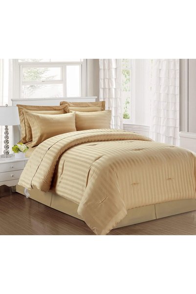 Generic 5 Pieces Comforter Set + Hotel Bed Sheets 100% Cotton Size 120x200, W...