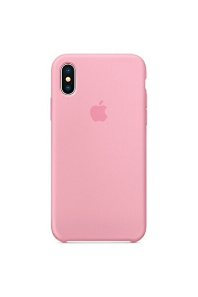 Apple iPhone X/XS Ροζ Θήκη Σιλικόνης