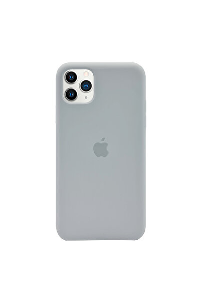 Apple iPhone 11 Pro Grey Θήκη Σιλικόνης