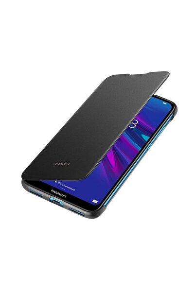 Huawei Flip Cover Y6 2019 Μαύρη