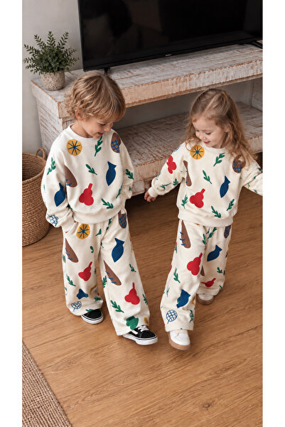 FRUİT and CREAM SET SWEATSHİRT ve EŞOFMAN