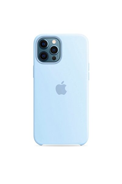 Apple iPhone 12/12 Pro Γαλάζια Θήκη Σιλικόνης