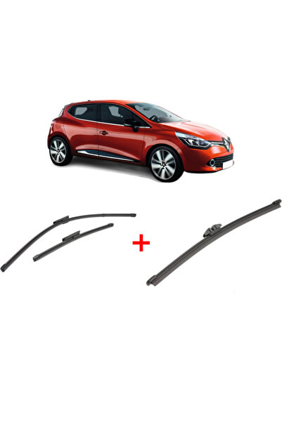 VALEO Σετ 3 υαλοκαθαριστήρων RENAULT CLIO IV Grandtour (KH_) 2012-2021, για π...