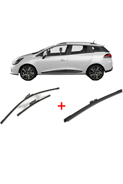 Bosch Σετ 3 υαλοκαθαριστήρων RENAULT CLIO IV Estate Van (KH_) 2014 - 2021, γι...
