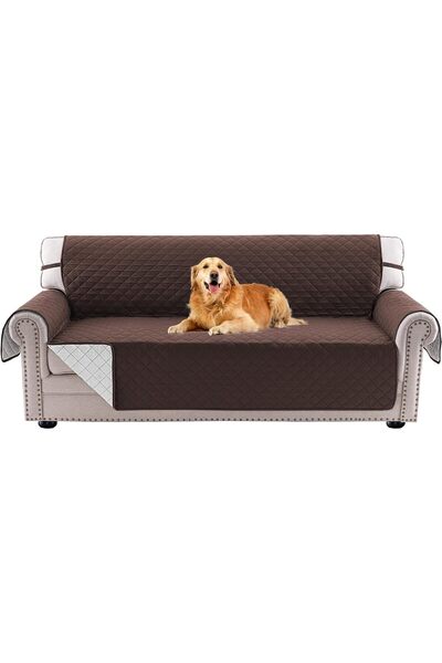 Generic Waterproof Sofa Covers,Sofa Cover Reversible Couch Cover for Dogs wit...
