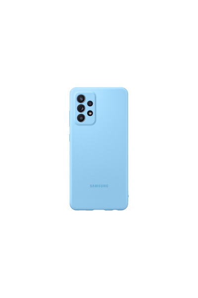 Samsung Silicone Cover Galaxy A52 Γαλάζιο