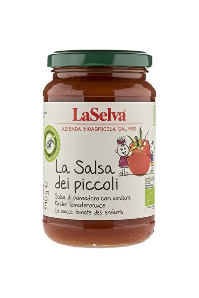 La Selva Sos de roșii bio pentru copii, 340g