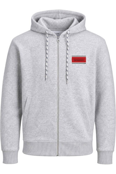Jack & Jones JACK &JONES Hanorac cu fermoar Buster Sweat Bts - 12298627-Alb M...