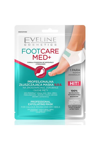 Eveline Cosmetics Mască pentru picioare, Eveline, Foot Care Med, Mască profes...