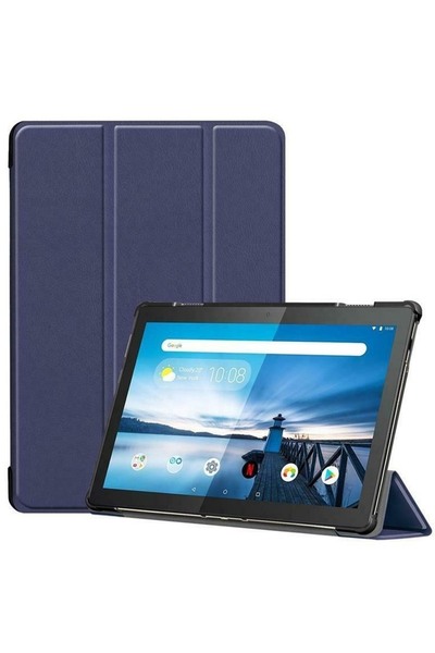 OEM Lenovo M10 Plus 10.3 ιντσών Θήκη-Βάση Τριπλής Αναδίπλωσης Μπλε
