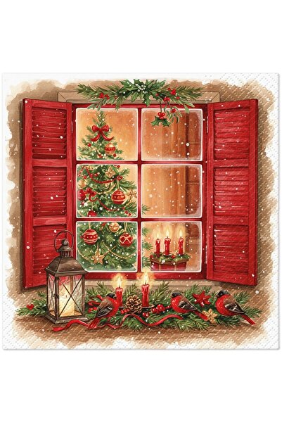 DecoDepot Napkins, 33x33 cm, Winter Haven