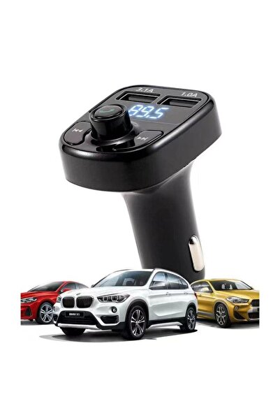Andowl FM Transmitter με Bluetooth / USB Μαύρο