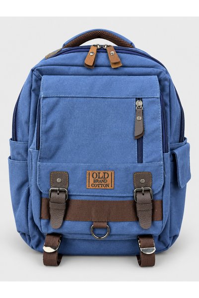 COUPELLA Vintage Canvas Fabric School, Travel, Daily Backpack - Multi-Compartment Luxury Unisex Bag