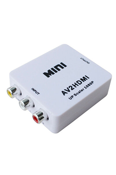 OEM Μετατροπέας AV σε HDMI, OEM, Λευκό - 18257