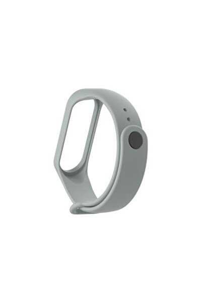 Xiaomi Λουράκι Σιλικόνης Για Mi Band 3/4 - Oem - Γκρι - Λουράκια