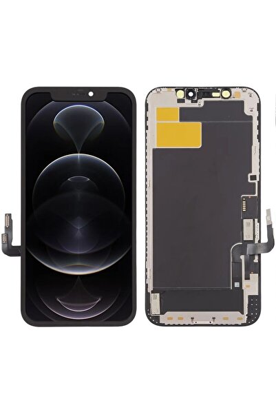 Tradebit Display pentru Apple iPhone 12 / 12 Pro Cip IC Original