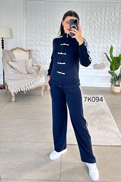 İnce Topuk Button Detail Modal Set 7K094