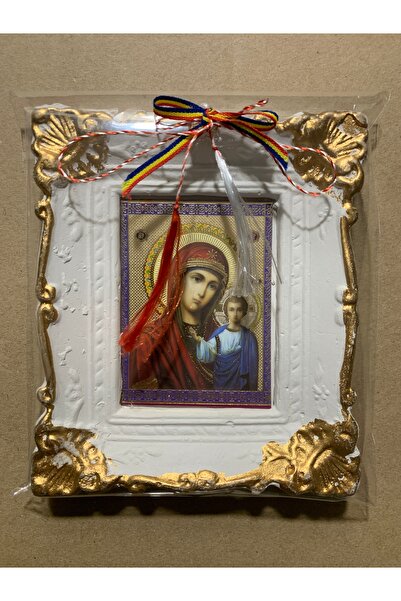 Accesorii alese Set 20 Mărțișoare Icoană Religioasă cu Șnur Tricolor – Mărtur...