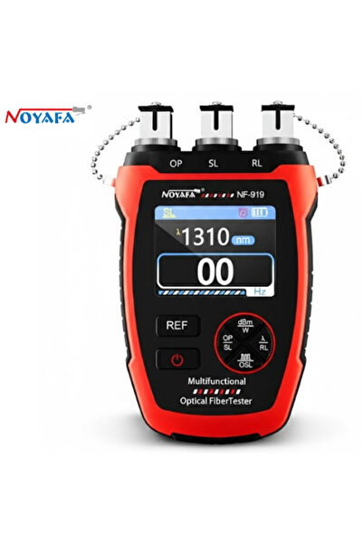 NOYAFA NF-919 3-σε-1 Ελεγκτής Οπτικών Ινών (OPM + VFL + Πηγή Φωτός)