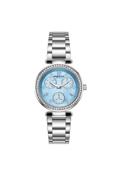 Kenneth Cole New York KC51065009 Women's Analog Crystals Watch Steel Bracelet