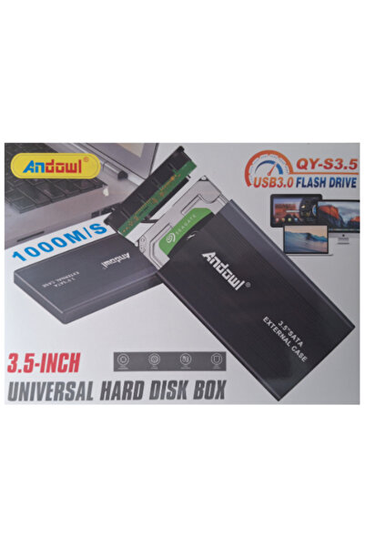Andowl QY-S3.5 Καθολική Θήκη Σκληρού Δίσκου 3.5 " SATA III με USB 3.0