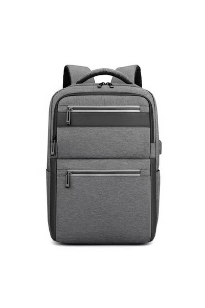NO BRAND Σακίδιο πλάτης για λάπτοπ BP-28, 15.6 ", Γκρι - 45308