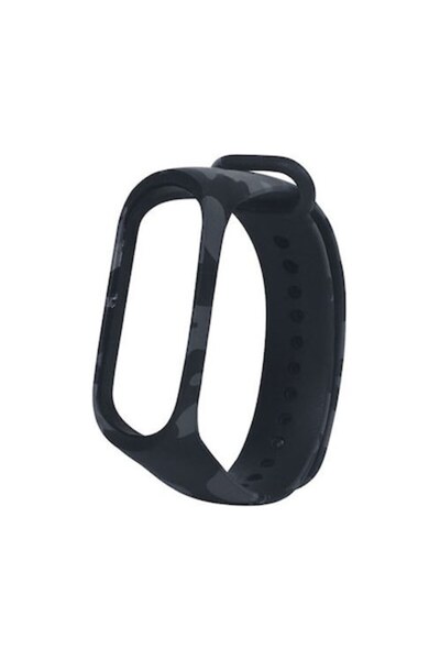 Xiaomi Λουράκι Σιλικόνης Για Mi Band 3/4 - Oem - Army Grey - Λουράκια