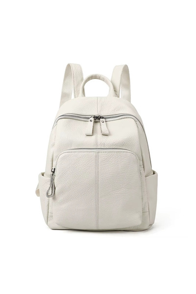 IMODIX Γυναικεία τσάντα πλάτης από γνήσιο δέρμα, IMODIX ® Λαβή, Πολλαπλές τσέ...