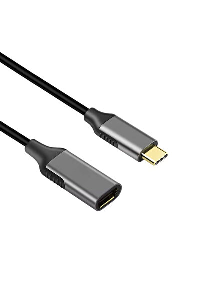 DETECH Προσαρμογέας DeTech, USB-C – DP 4K, 60Hz, Μαύρο- 17837