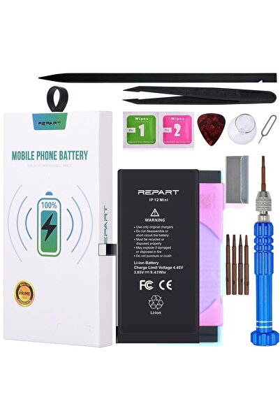 REPART Kit baterie telefon, Repart, Compatibil cu Apple iPhone 12 mini, Li-io...