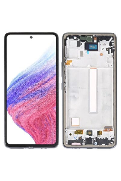 Tradebit Display pentru Samsung A53 5G A536, INCELL, cu ramă, Negru, LCD, Ecr...