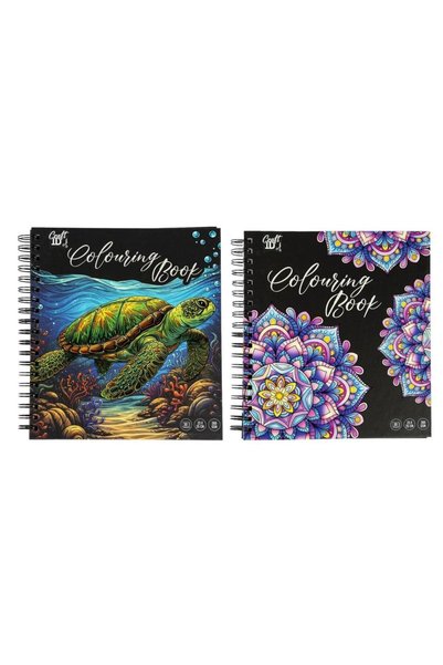 CraftID Set of 2 coloring books 30 pages 22.8 x 14.3 x 1.8