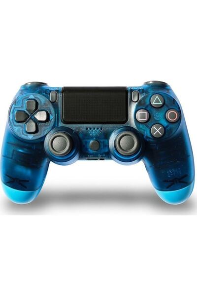 DOUBLESHOCK Ασύρματο Χειριστήριο Διαφανές Μπλε PS4 OEM