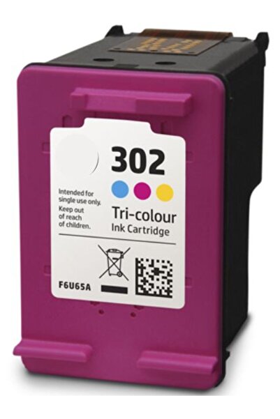 HP Συμβατό μελάνι inkjet για 302XL, Έγχρωμο