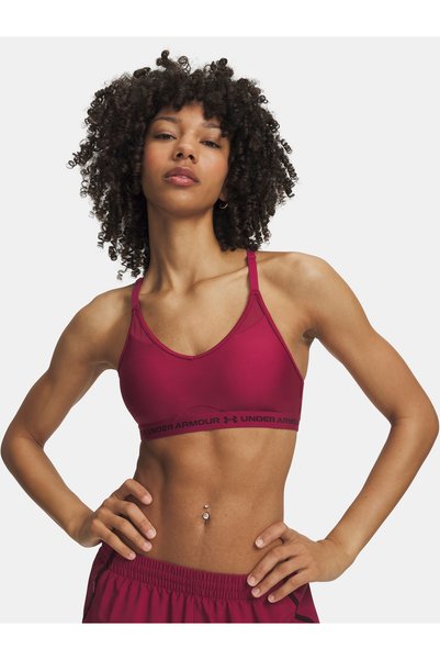 Under Armour Sutien sport UA Crossback Low Bra pentru femei, Roșu
